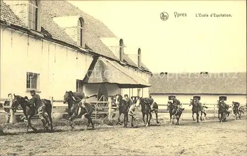 Ypres Ypern West Vlaanderen L' Ecole d'Equitation /  /