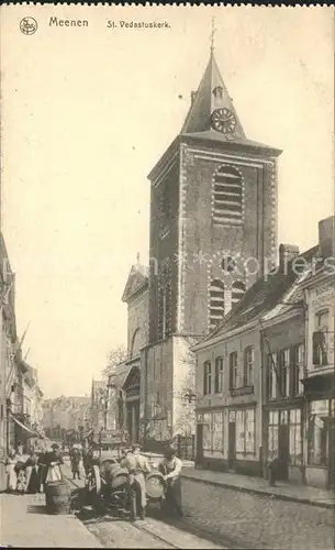 Meenen West-Vlaanderen Sankt Vedastuskerk /  /