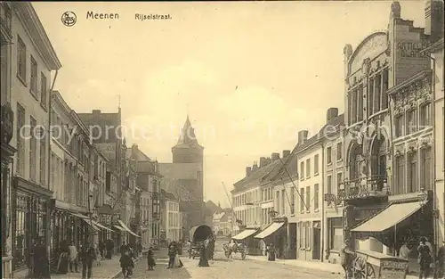 Meenen West-Vlaanderen Rijselstraat /  /