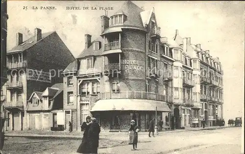 Panne La Hotel de la Plage /  /