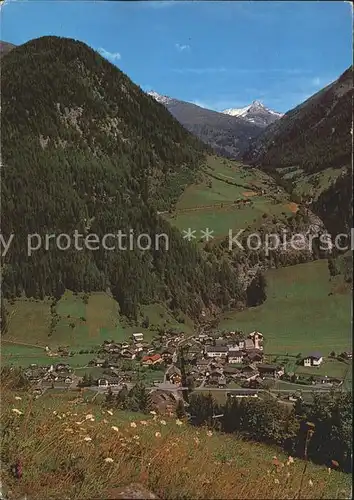 Doellach Kaernten im Moelltal an der Glocknerstrasse Kat. 