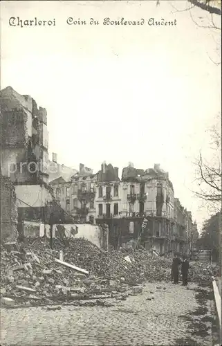 Charleroi Hainaut Wallonie Coin du Boulevard Audent /  /