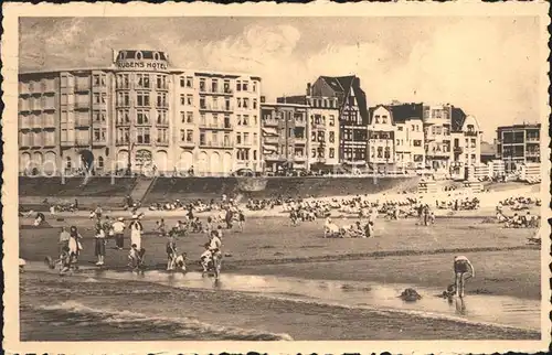 Bruxelles Bruessel Knokke  Albert  Strand Kat. 