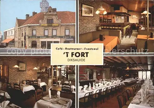 Diksmuide Flandre Cafe Restaurant Festsaal T Fort Kat. 