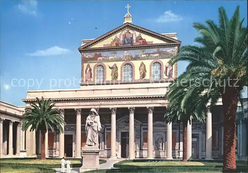 Roma Rom Basilika Sankt Paulus Kat. 