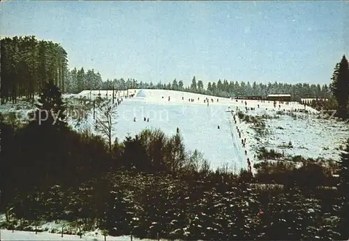 Vielsalm Pistes de ski Baraque de Fraiture Kat. 