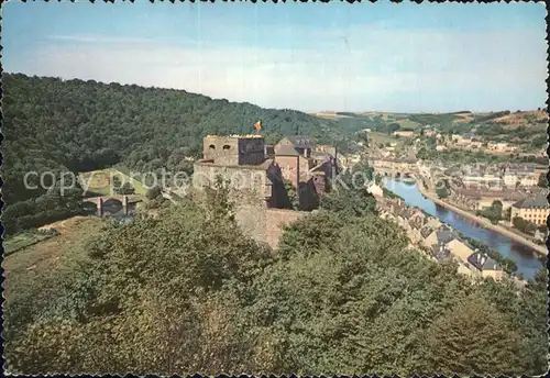 Bouillon Liege Wallonie Fliegeraufnahme Chateau Fort Kat. 