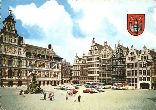 Antwerpen Anvers Grote Markt Kat. 