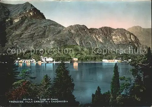 Tremezzo Lago di Como Villa Carlotta Cadenabbia  Kat. 