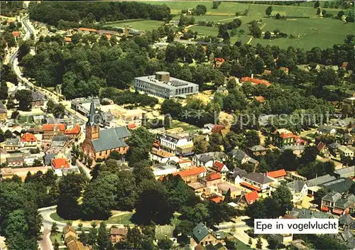 Epe Gelderland in vogelvlucht Fliegeraufnahme Kat. 