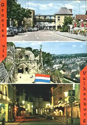 Valkenburg Suedholland mit Ruine Kat. 