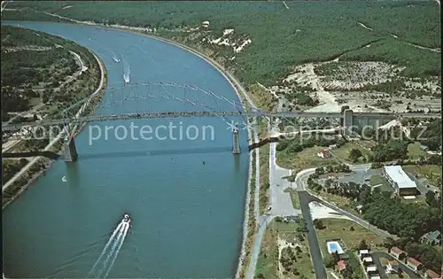 Cape Cod Mass. Fliegeraufnahme Sagamore Bridge /  /