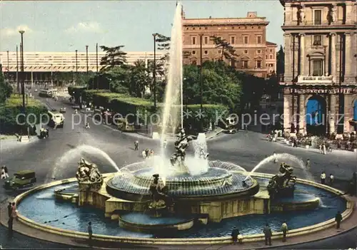 Roma Rom Piazza Esedra Fontana Kat. 