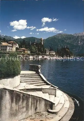 Tremezzo Lago di Como See Hafen  Kat. 