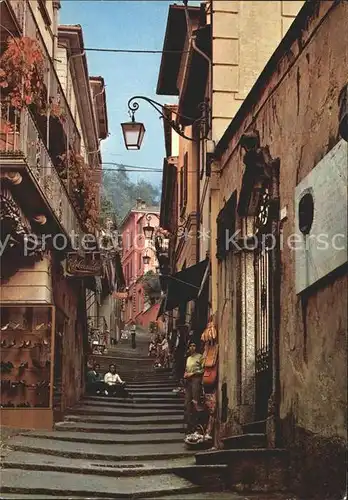 Bellagio Lago di Como Steig Serbelloni Gedenktafel 