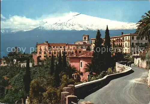 Taormina Sizilien Sicilia pittoresca Kat. 