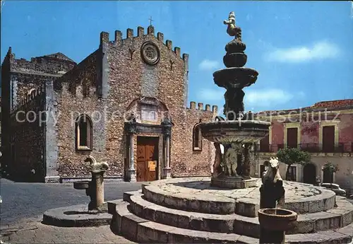 Taormina Sizilien Duomo Kat. 