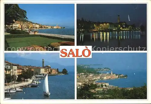 Salo Lago di Garda Stadtansicht Kat. 