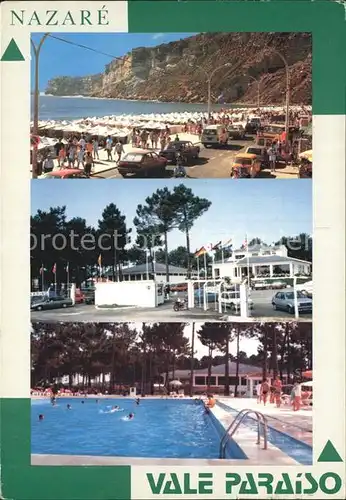 Nazare Portugal Camping Caravaning Vale Paraiso Swimming Pool Kat. 