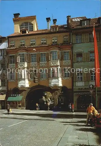 Bozen Suedtirol Rathausplatz Kat. Bozen Suedtirol