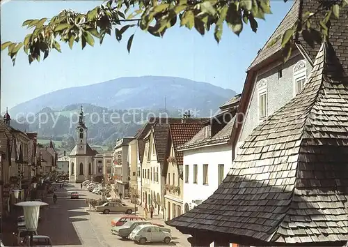 Weyer Enns Luftkurort Ortsansicht Kirche Kat. Weyer 