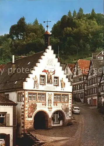 Schiltach Rathaus Kat. Schiltach Schwarzwald