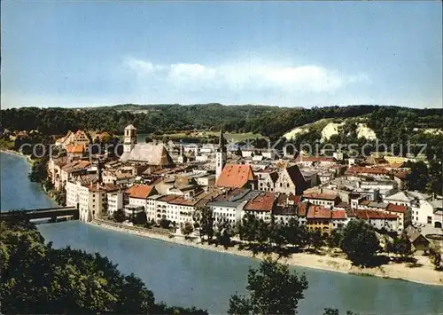 Wasserburg Inn Panorama Kat. Wasserburg a.Inn