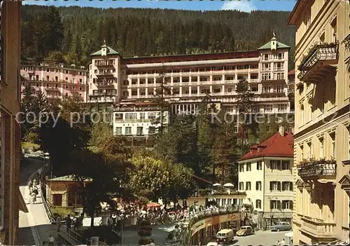 Badgastein Kurkonzert Kurhotel Weltkurort Kat. Bad Gastein