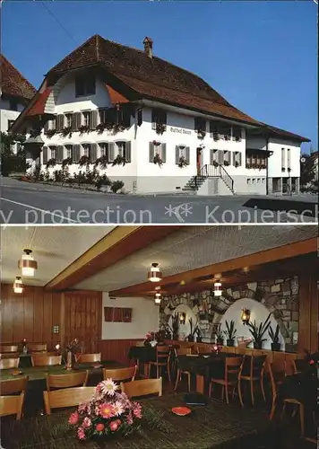 Reitnau Gasthaus Baeren Kat. Reitnau