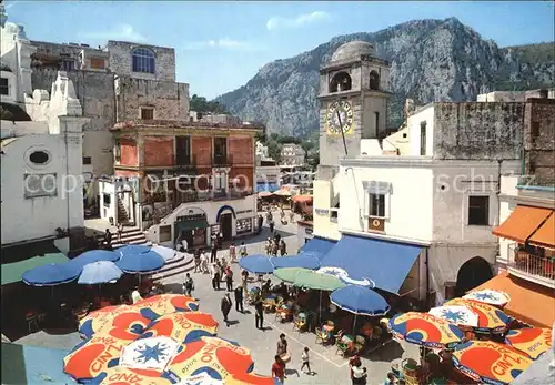 Capri La piazzetta Kat. Golfo di Napoli