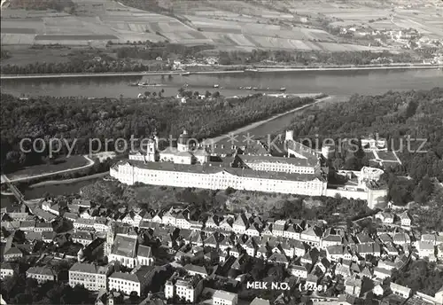 Melk Donau Stadtansicht Kat. Melk Wachau