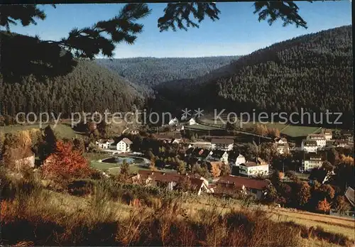 Enzkloesterle Luftkurort Wintersportplatz Kat. Enzkloesterle