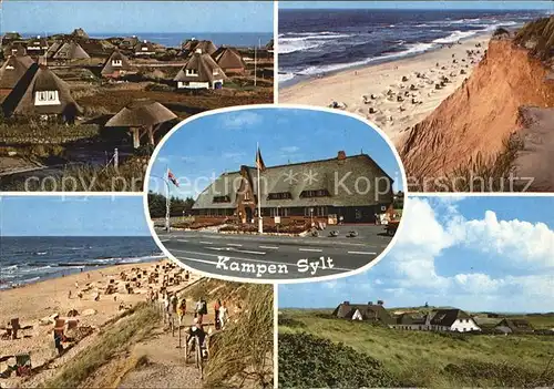 Kampen Sylt Strand Ferienhaeuser Kat. Kampen (Sylt)