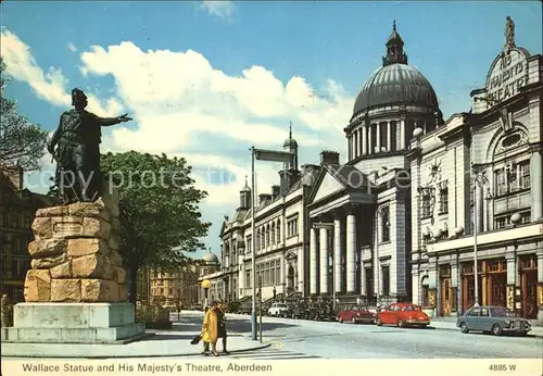 Aberdeen City Wallace Statue Majesty Theatre Kat. Aberdeen City