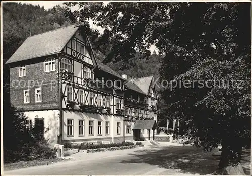 Bad Blankenburg Haus  Kat. Bad Blankenburg