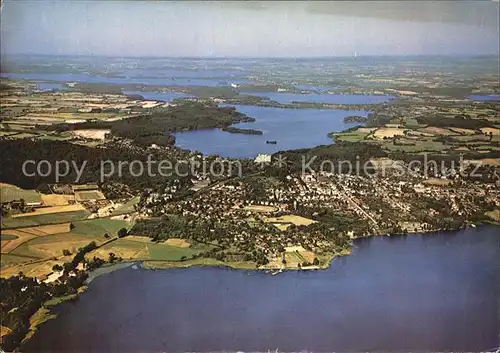 Malente Gremsmuehlen Fliegeraufnahme Seenplatte  Kat. Malente