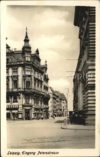 Leipzig Eingang Petersstrasse Kat. Leipzig