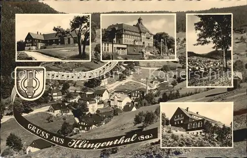 Klingenthal Vogtland Orts und Teilansichten Sporthotel Kat. Klingenthal Sachsen