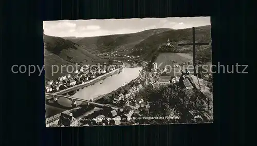 Kochem Bergpartie mit Pinnekreuz Kat. Cochem Mosel