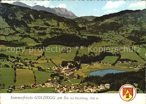 Goldegg See Hochkoenig Kat. Goldegg am See