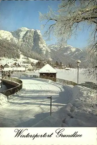 Grundlsee Steiermark Schischuldorf Kat. Grundlsee