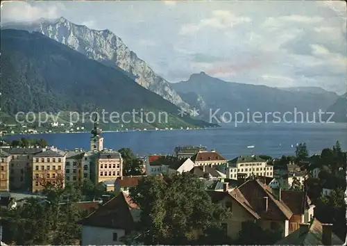 Gmunden Salzkammergut Gesamtansicht Kat. Gmunden