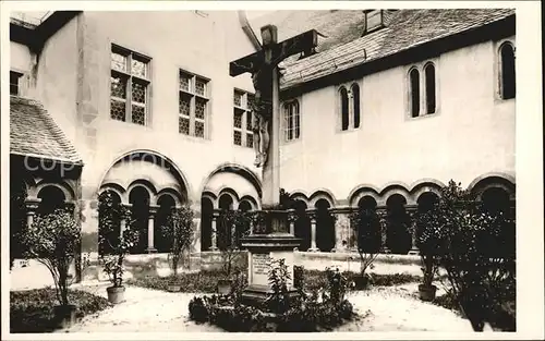 Aschaffenburg Main Stiftskirche Kreuzgang Kreuz Kat. Aschaffenburg