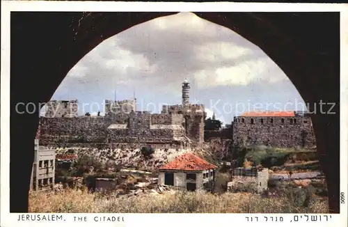 Jerusalem Yerushalayim The Citadel Kat. Israel