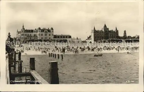 Zinnowitz Ostseebad Strandpartie Hotels