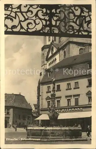 Zittau Rolandsbrunnen Kat. Zittau