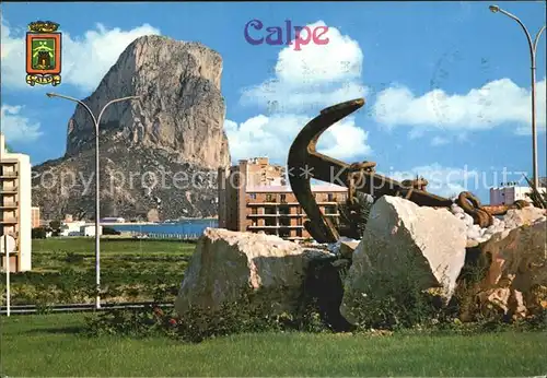 Calpe Penon de Ifach Anker Kat. Alicante