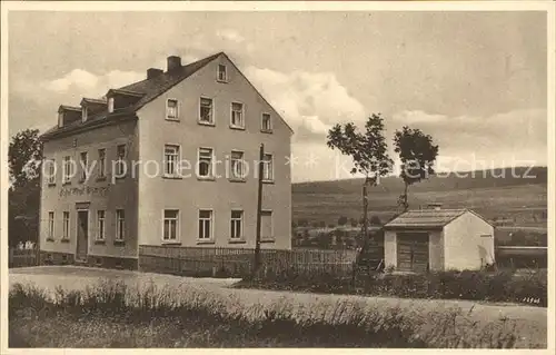 Crottendorf Erzgebirge Hotel Fuerst Bismarck Kat. Crottendorf Erzgebirge