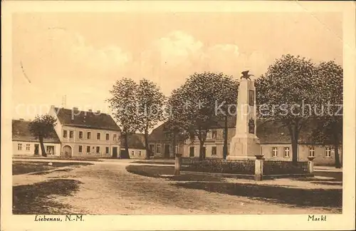 Liebenau Schwiebus Ostbrandenburg Markt Kat. Swiebodzin