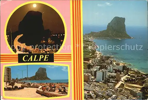 Calpe Alicante  Penon Ifach Kat. Alicante